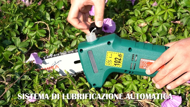 Potatore Elettrico Telescopico IKRA IEAS 750 - Altezza Lavoro 4m, Con Tracolla E Accessori - Foto 2