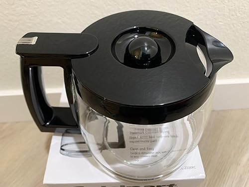Miniatura 3 de DCC-2200RC - Jarra de café compatible con Cuisinart Brew Central de 14 tazas, color negro