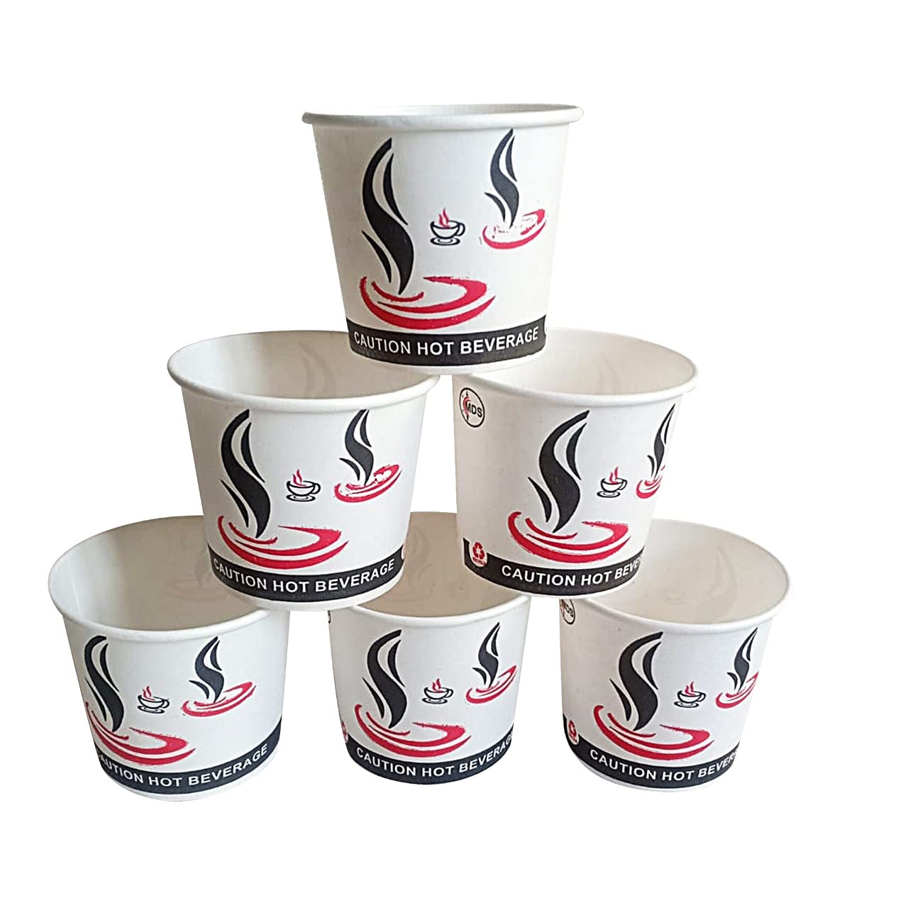 KANTA ENTERPRISES 90ml (Pack of 100) Disposable Paper Cups for Party, Hot &Cold Beverages