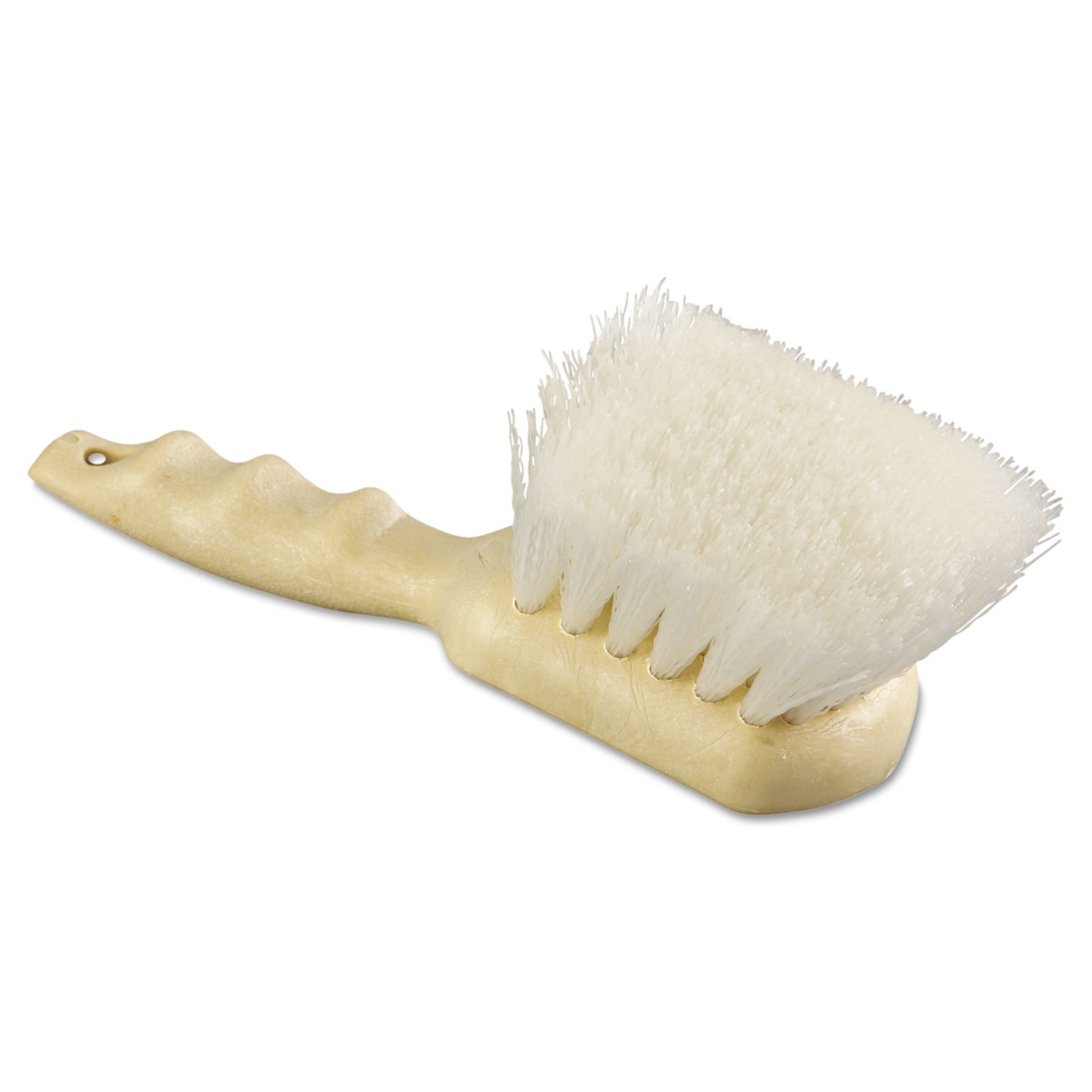 Boardwalk Utility Brush, Nylon Fill, 8.5 inch Long, Tan Hand