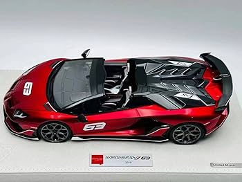 MR 1/43 ランボルギーニ Aventador SVJ レッド Amazon | MR 1/43 ランボルギーニ Lamborghini Aventador SVJ
