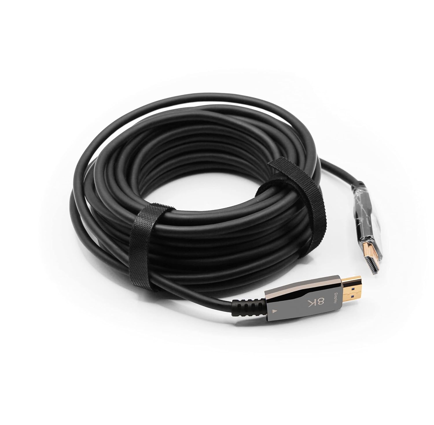 8K HDMI Cable 75ft, 4K 120Hz, Slim and Flexible, Fiber Optic, Ultra High Speed 48Gbps, CL3 Rated in-Wall Safe, Dynamic HDR, HDCP, Dolby Vision, Dolby Atmos, Ethernet, Active, Uni-Directional
