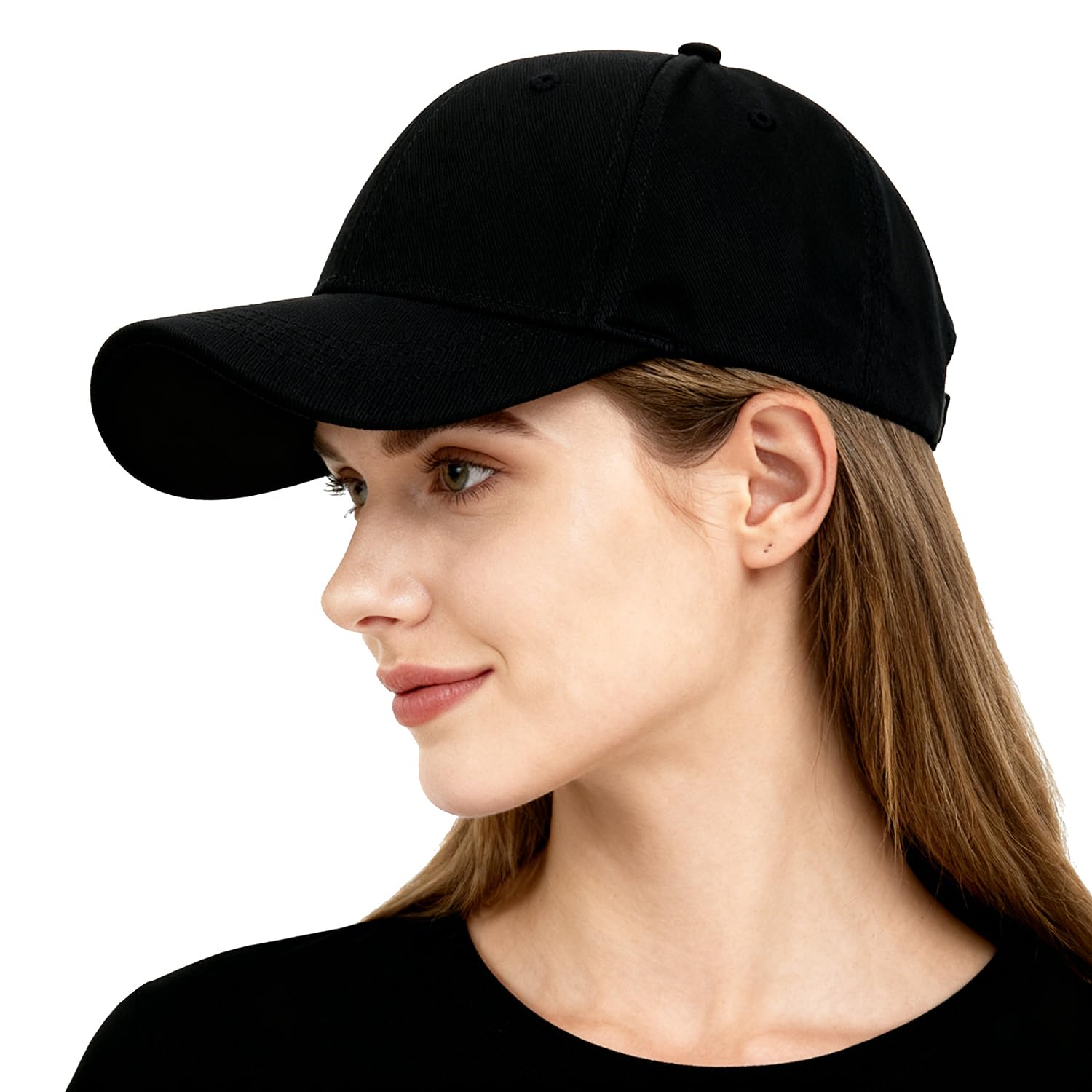 Unisex Ffs-bqm-y001-jm-dz01 czapka z daszkiem, czarna, jeden rozmiar, Czarny, Rozmiar uniwersalny