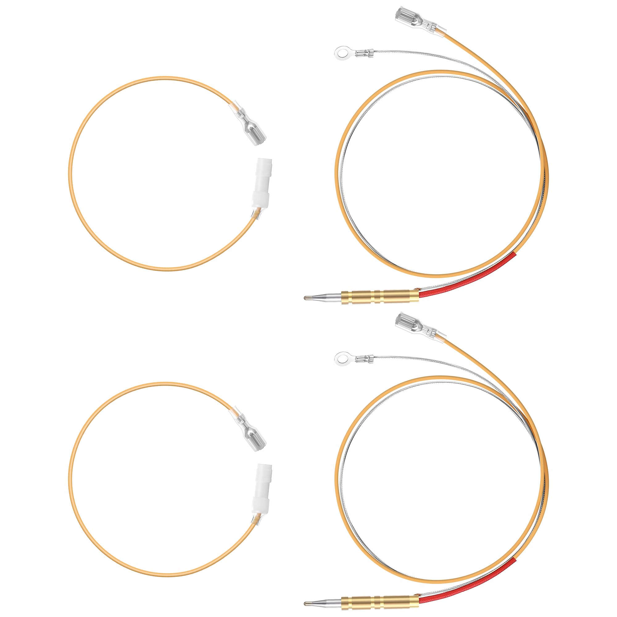 Hohean 2 Pack Propane Heater Thermocouple Compatible with Mr Heater 2304885, F237349, Tank Top Heater Replacement Parts Compatible with Mr Heater, Dura Heat, COSTWAY, Remington, ProCom and More