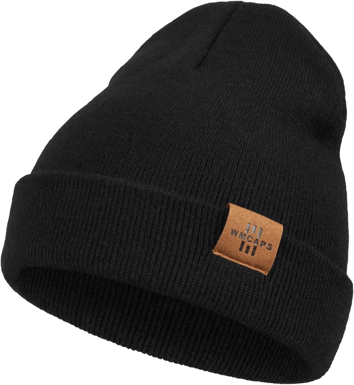 Beanie for Kids, Stretchy Childrens Thermal Insulated Wolly Hat with Turn Up for Boys and Girls, Double Layer for Winter Autumn