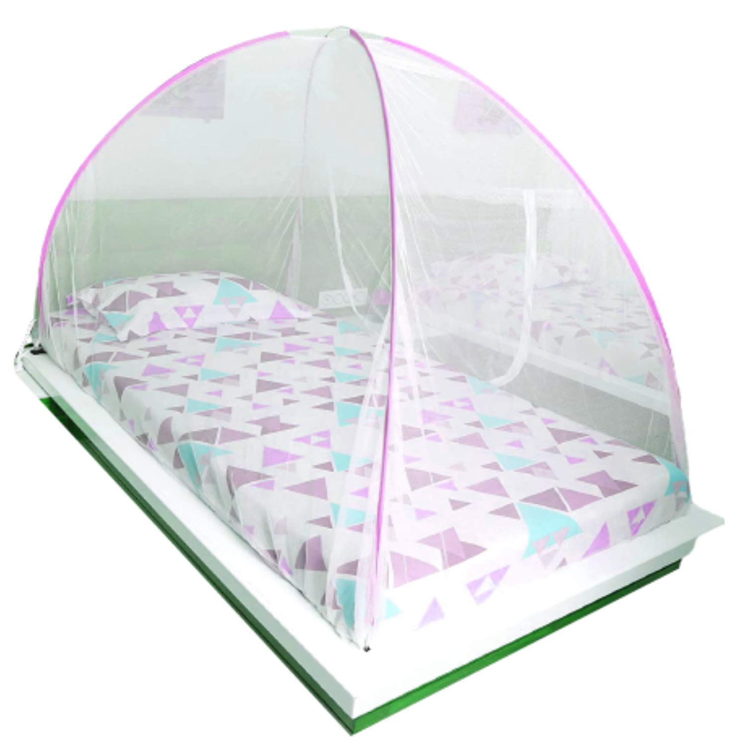 Evafly Mosquito Net for Single Bed Foldable Machardani Polyester Strong