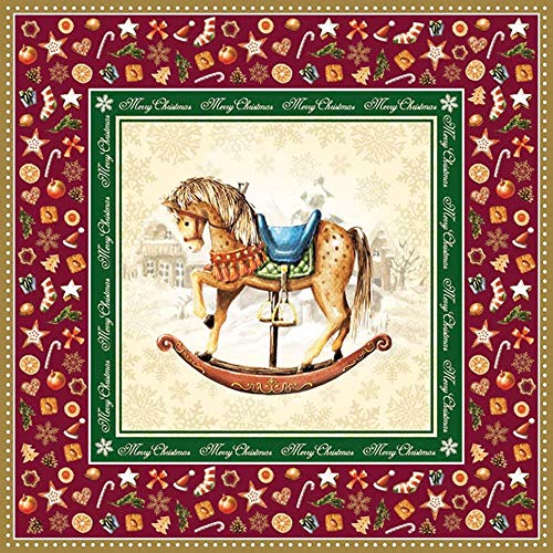 Ambiente - Tovaglioli - Rocking Horse Rosso