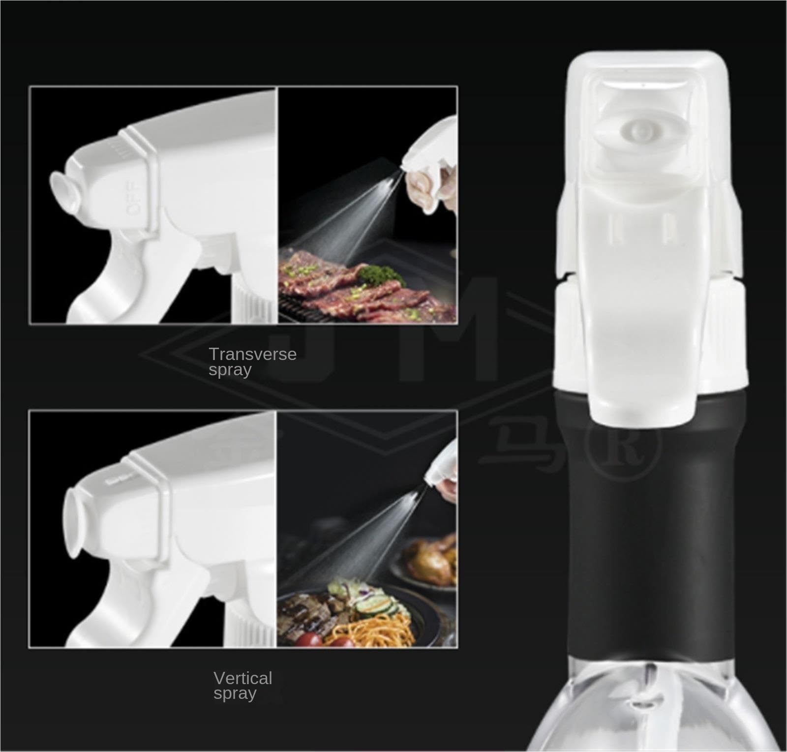 Ölsprüher Öl Sprühflasche Haushalts-Ölspray Ohne Öl Eignet Sich for Luftfrittieren, Grillen Und Braten Ölsprüher für Speiseöl