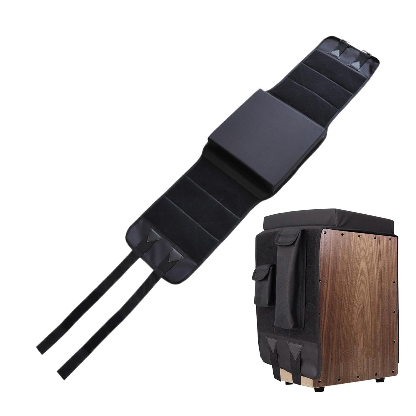 Asiento Cajón Con 2 Bolsillos Laterales Ajustable Antideslizante Y Ligero | Asiento Cajón Percusión Para Salas De Práctica Escuelas Estudios De Grabación Y Músicos Percusionistas Itinerantes