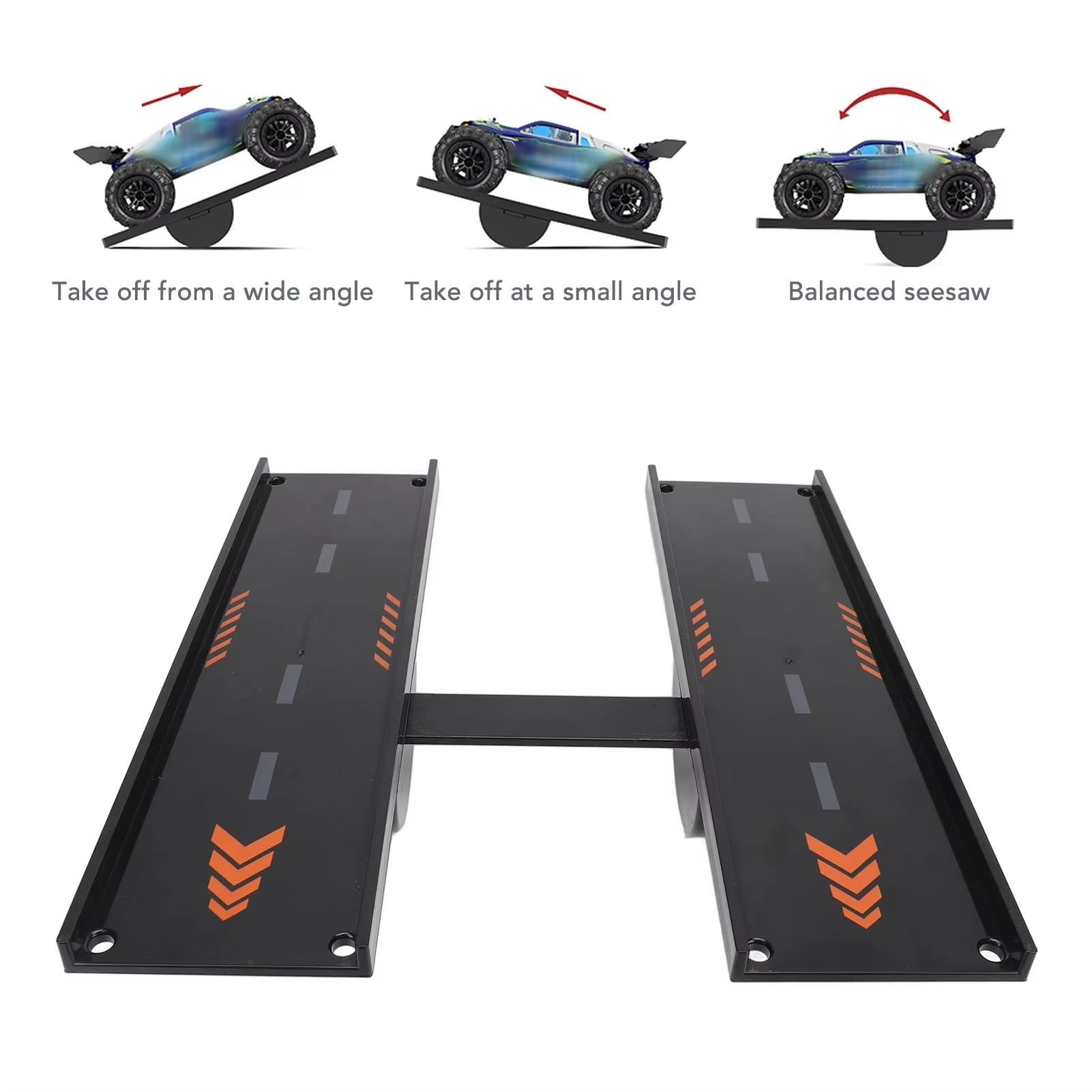 RC Accesorio del Coche Rampa De Salto De Plástico para Coche RC, Tabla De Despegue De Carreras, Juego De Acrobacias RC para 1/8, 1/10, 1/12, 1/14, 1/16 Accesorios para Coche RC Crawler
