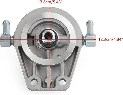 Miniatura 5 de Areyourshop Tapa de bomba de imprimación de carcasa de filtro de combustible para Nissan Navara ZD30 ZD30DDT DieselD22 ZD30DDT ZD30DDT Diesel