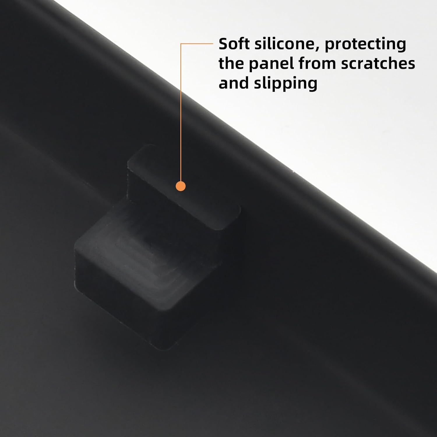 BLACK Linear Shower Drain with Tile Insert Panels, 24 Inch Black 304 Stainless Steel Rectangle Shower Floor Drain, with Hair Catcher, Adjustable Feet, Fits Bathroom, Balcony