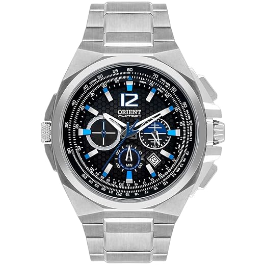 Relógio Orient Masculino Ref: Mbttc017 G2gx Flytech Solar Titânio