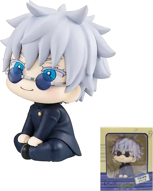 Gojo Satoru Q-Version Anime Figur - Jujutsu Kaisen Sammlerstück