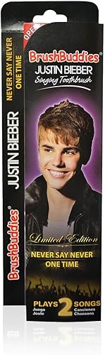 Brush Buddies Justin Bieber Never Say Never and One Time Singing - Cepillo de dientes disponible en Yaxa Colombia