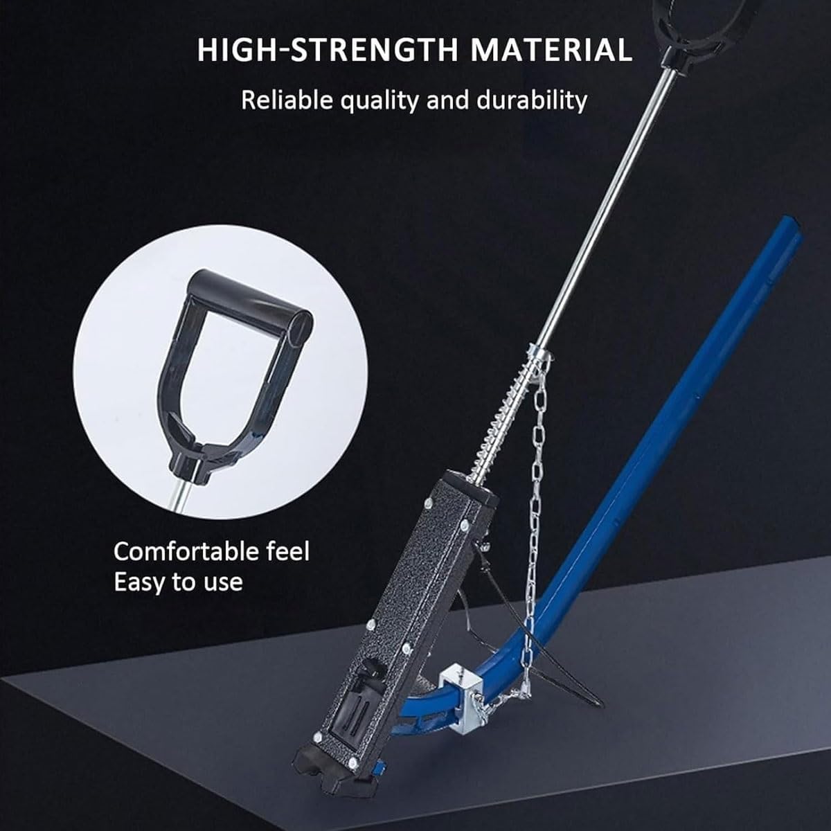 Underfloor Heating Floor Pipe Emplacement Tacker Gun,Underfloor Heating Pipe Clip Tacker Gun with 300 Staples,Compatible with 20mm Clips,for Floor Warming Systems