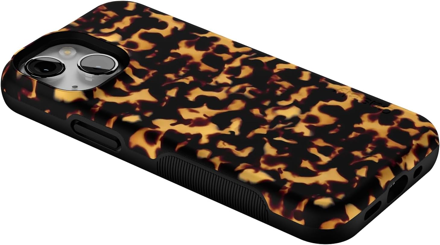 Casely iPhone 13 Mini Case | Shell Shocked | Tortoise Print | Bold Protective Design | Compatible with MagSafe