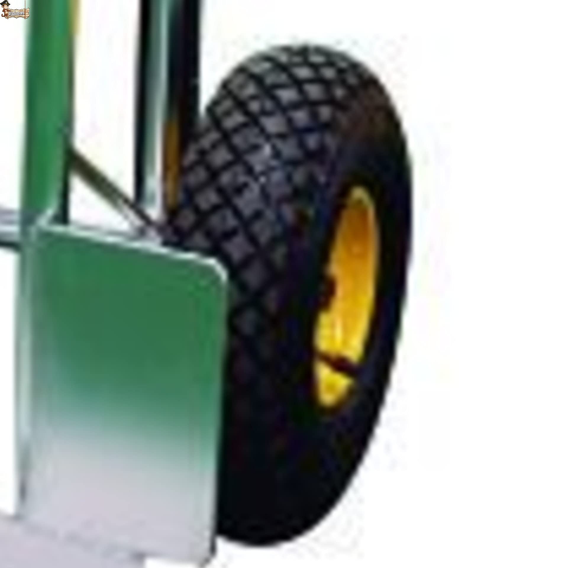 BricoLoco Carretilla de Mano de Carga. hasta 200 kgs. Almacén, mudanza. Fabricada en Aluminio. Ligera y Robusta. con guías y asa supletoria. Mango con protección Nudillos.