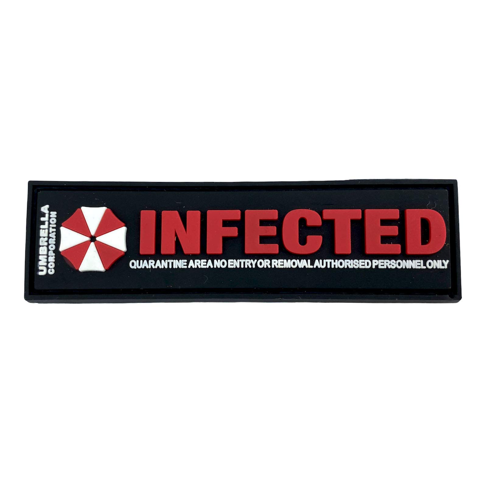 Umbrella Corporation Infected Virus Airsoft PVC Morale Fan Patch