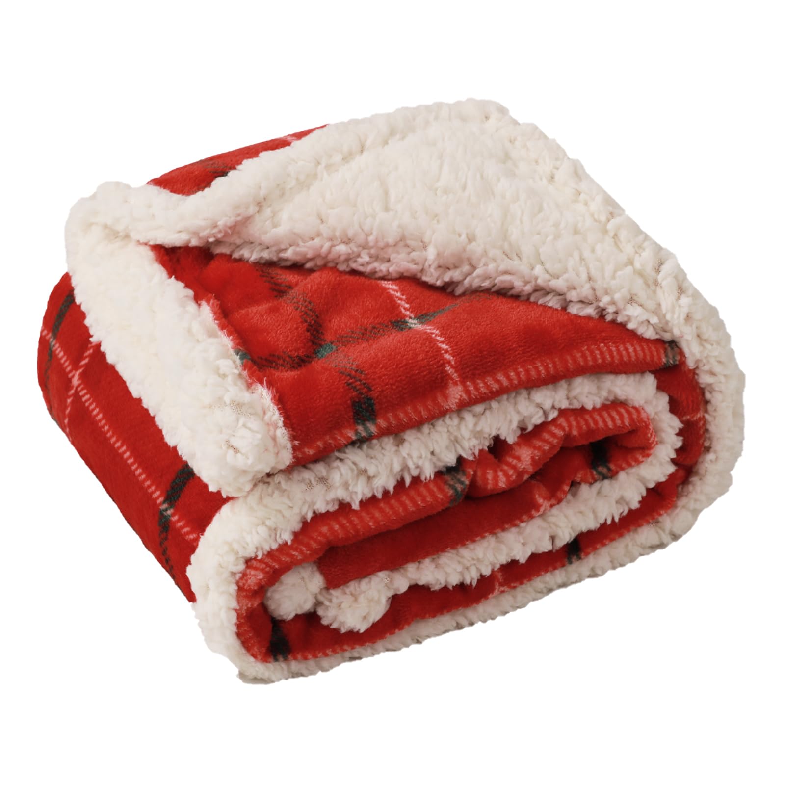 Luciphia Waterproof Blanket for Large Dog, Reversible Sherpa Couch Cover