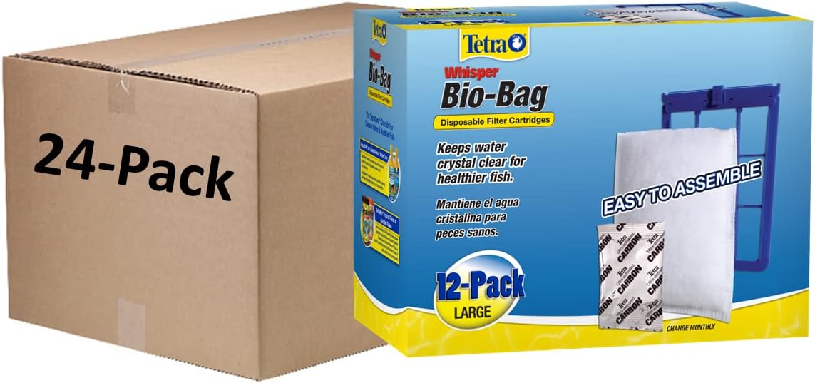 Tetra Large Whisper BioBag Unassembled Filter Cartridges