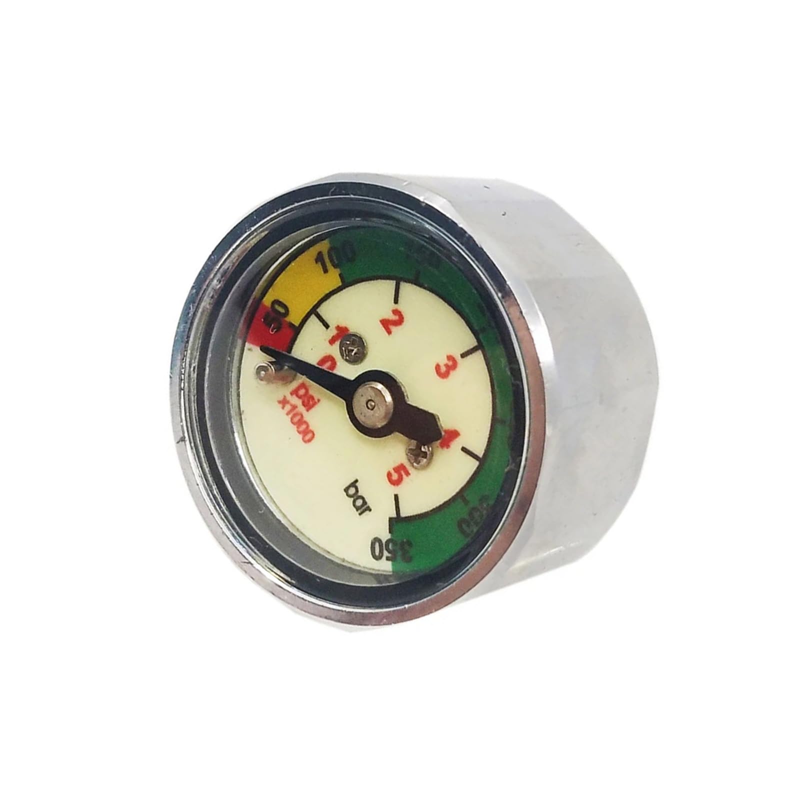 Xinsheinelry Scubas Diving High Pressure Gauge 350BAR 5000PSI for 7 / 16inch-20UNF Threads Diving Bottle Cylinder Pressure Meter Scubas Bottle Gauge