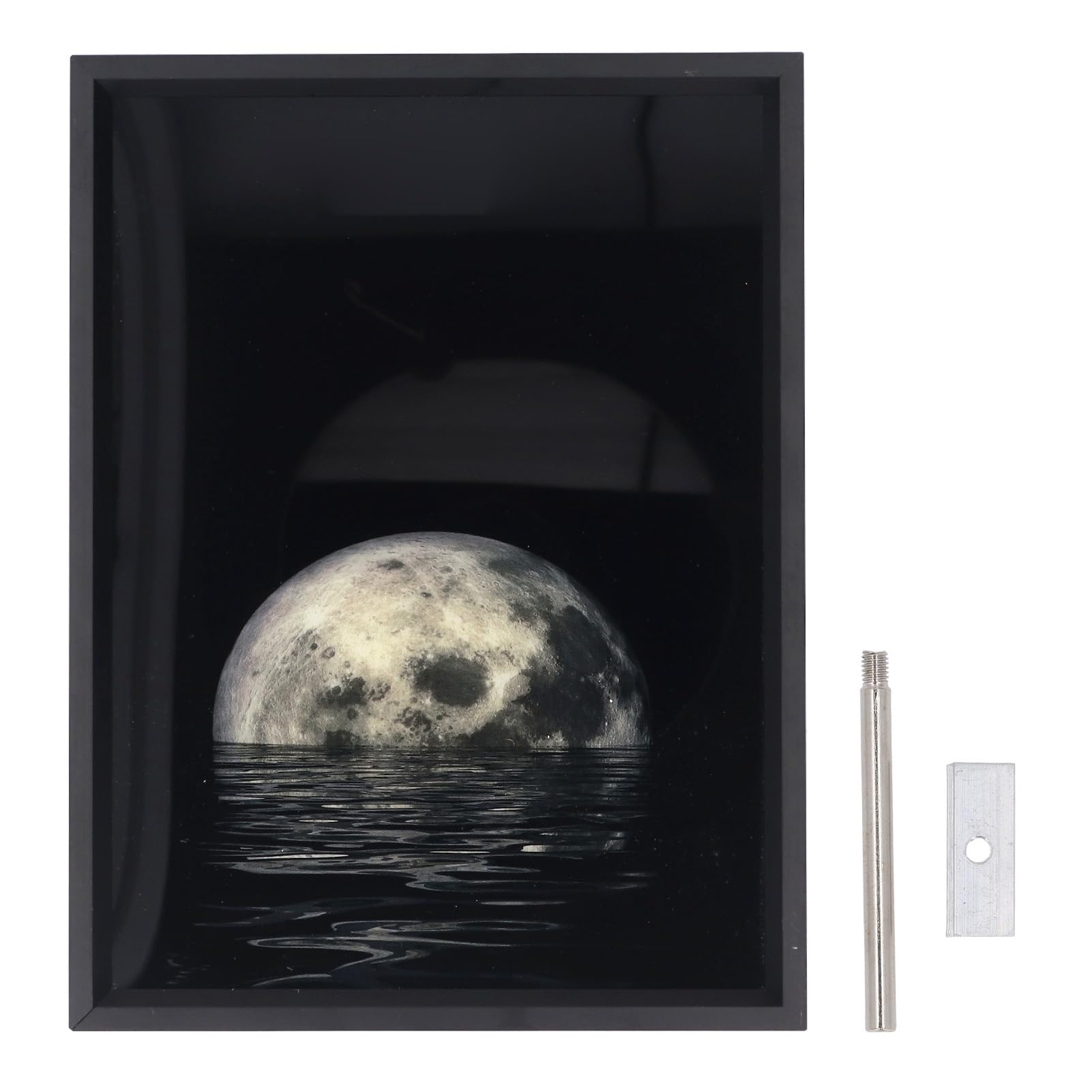 Cassa Bluetooth Luce Notturna con Design Quadro Artistico, Bagliore | Lampada con altoparlante wireless BT, alimentata tramite USB, per camera da letto, regalo romantico per uomini e donne