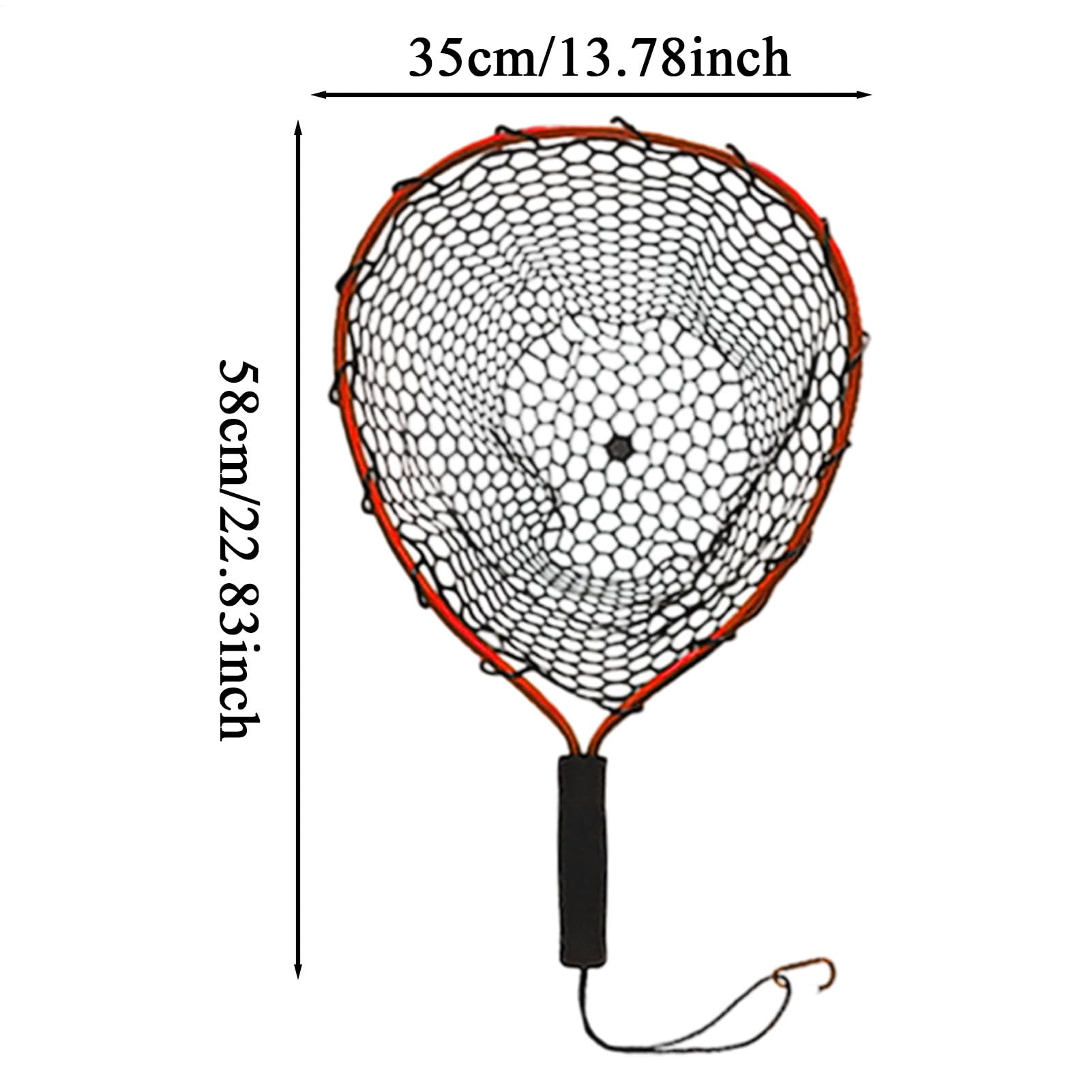 Sieć wędkarska – przenośne narzędzie wędkarskie z uchwytem, podbierak do stawu, akwarium morskiego, na zewnątrz, góry, ławice, koryta rzeczne