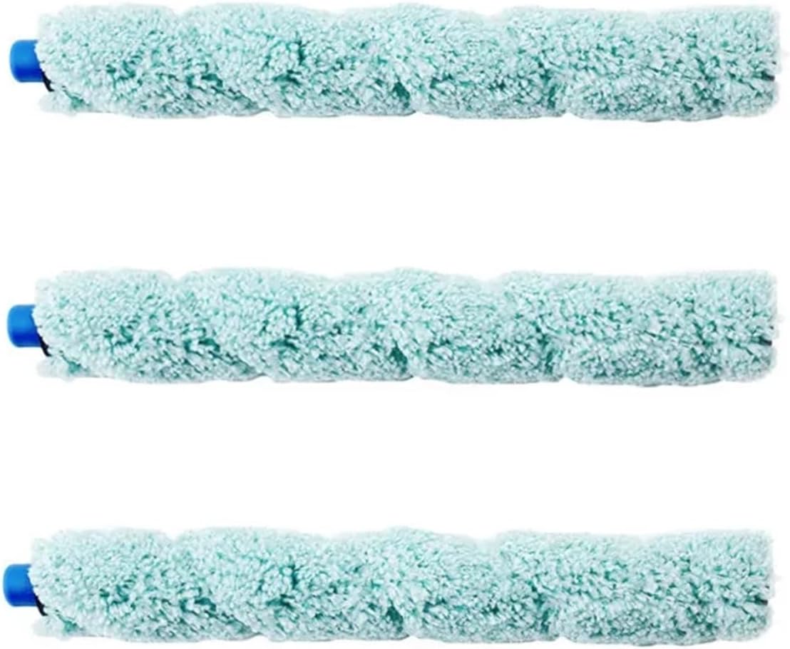 Roller Brush,Compatible For ILIFE， Compatible For Shinebot，W400 W450 W455 Floor Washing Robot,Compatible For Medion， MD 18379/18999 Replacement Pats(3PCS)