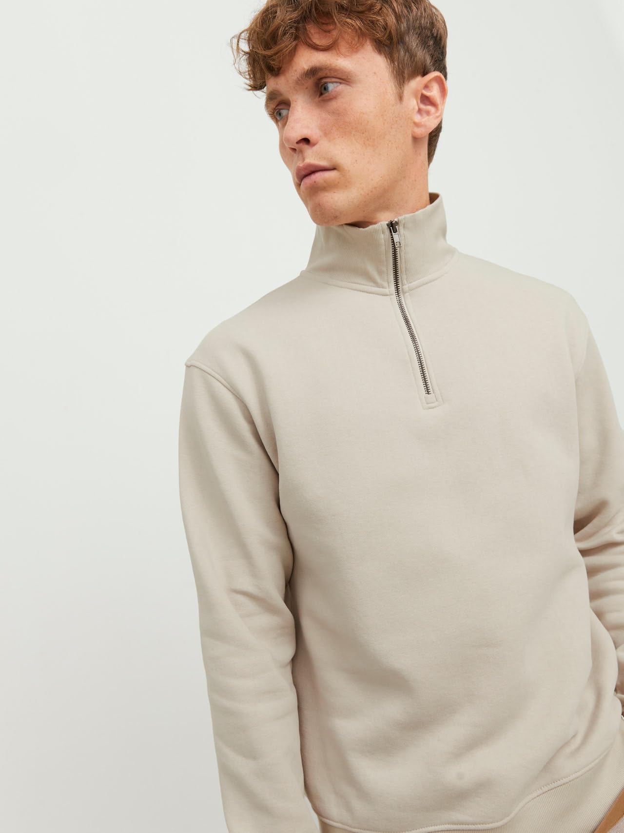 JACK & JONES Half Zip Plain Half Zip