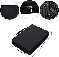 Vista 7 de Aproca Funda rígida de almacenamiento de viaje, para DBPOWER 17.9 pulgadas, DR.J 17.9 pulgadas, COOAU 17.9 pulgadas, WONNIE 17.9 pulgadas, Pyle 17.9