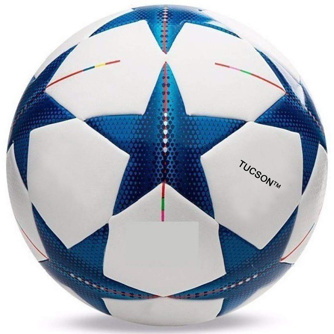 Tucson PVC Hand Sewn Football (Size_5_White & Blue) Pack of 1 (B07N1PQZS1) Amazon Price History, Amazon Price Tracker