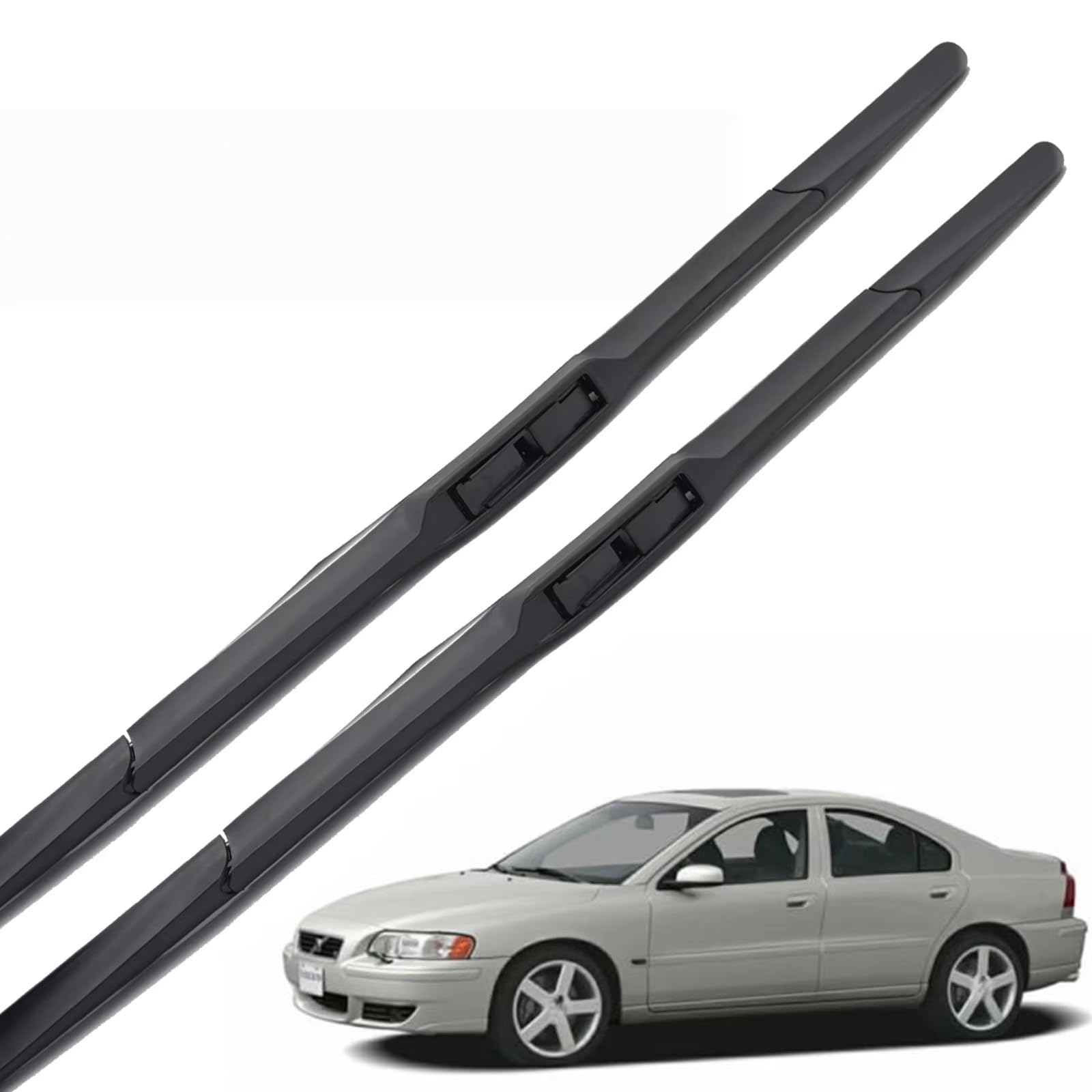 Essuie-glace Volvo S60 résistant aux intempéries pour stopper les traces de pluie