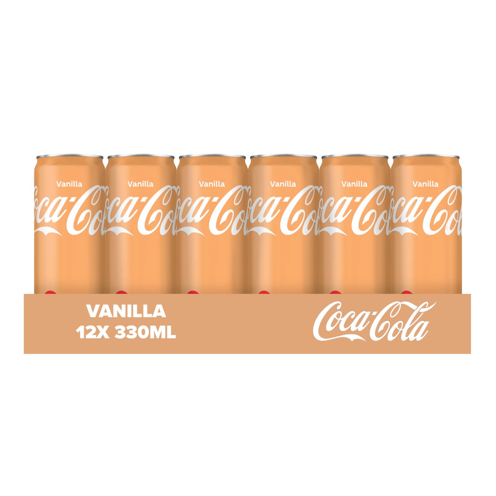 Coca Cola | Vanilla | Sleek Blik | 24 x 33 cl