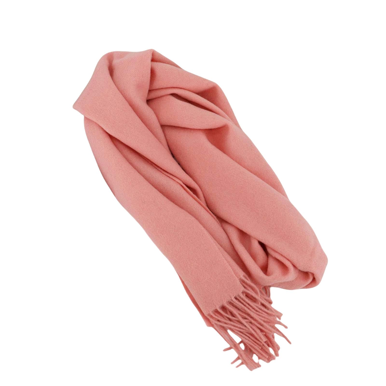 Schal Für Damen Winter Frau Form Wollschal Mode, Einfache Und Grundlegende Dicke Blase Shows-rot 4-180 * 30 cm