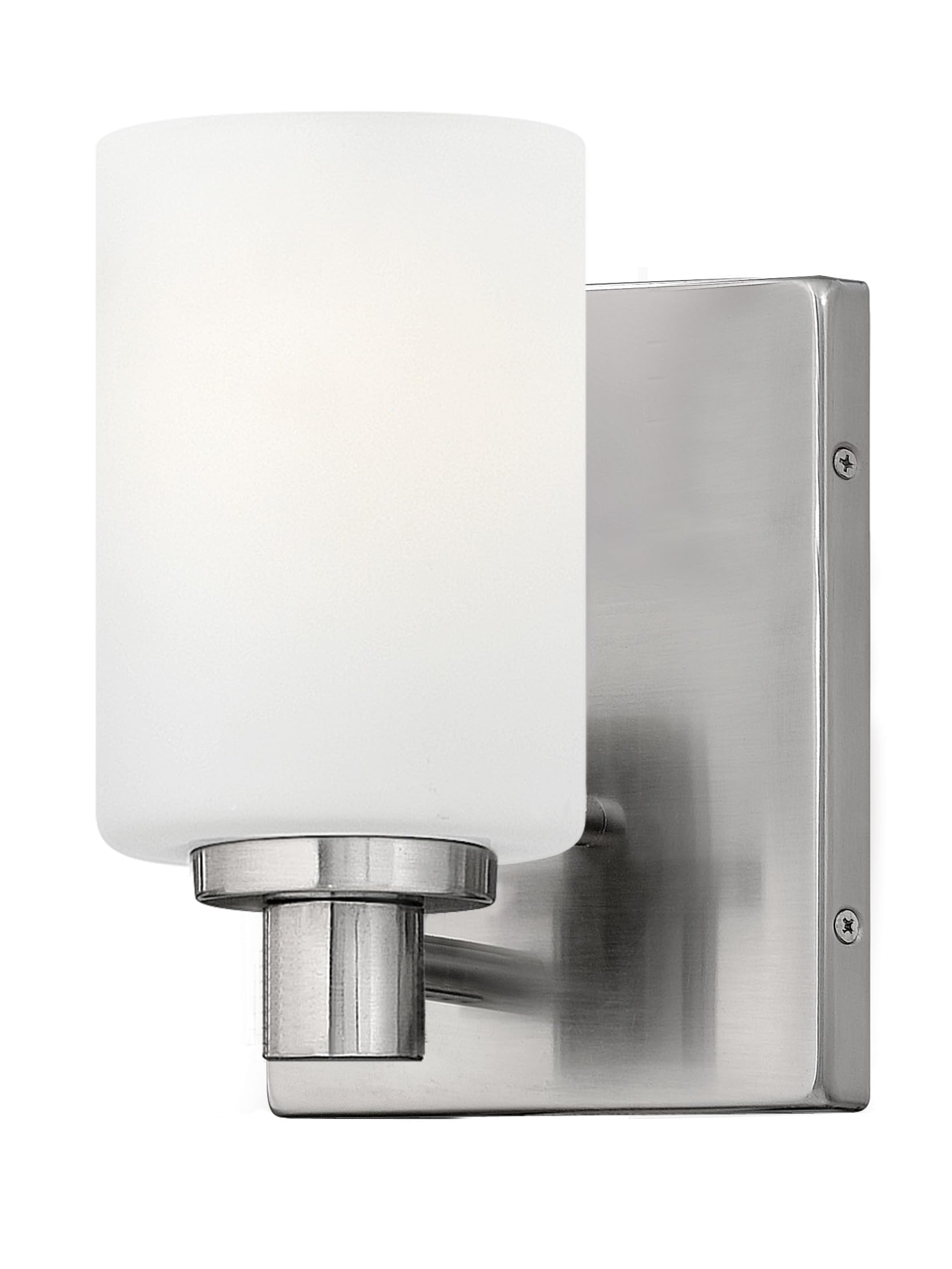 Hinkley Karlie Collection Transitional One Light Bathroom Vanity Fixture, Brushed Nickel