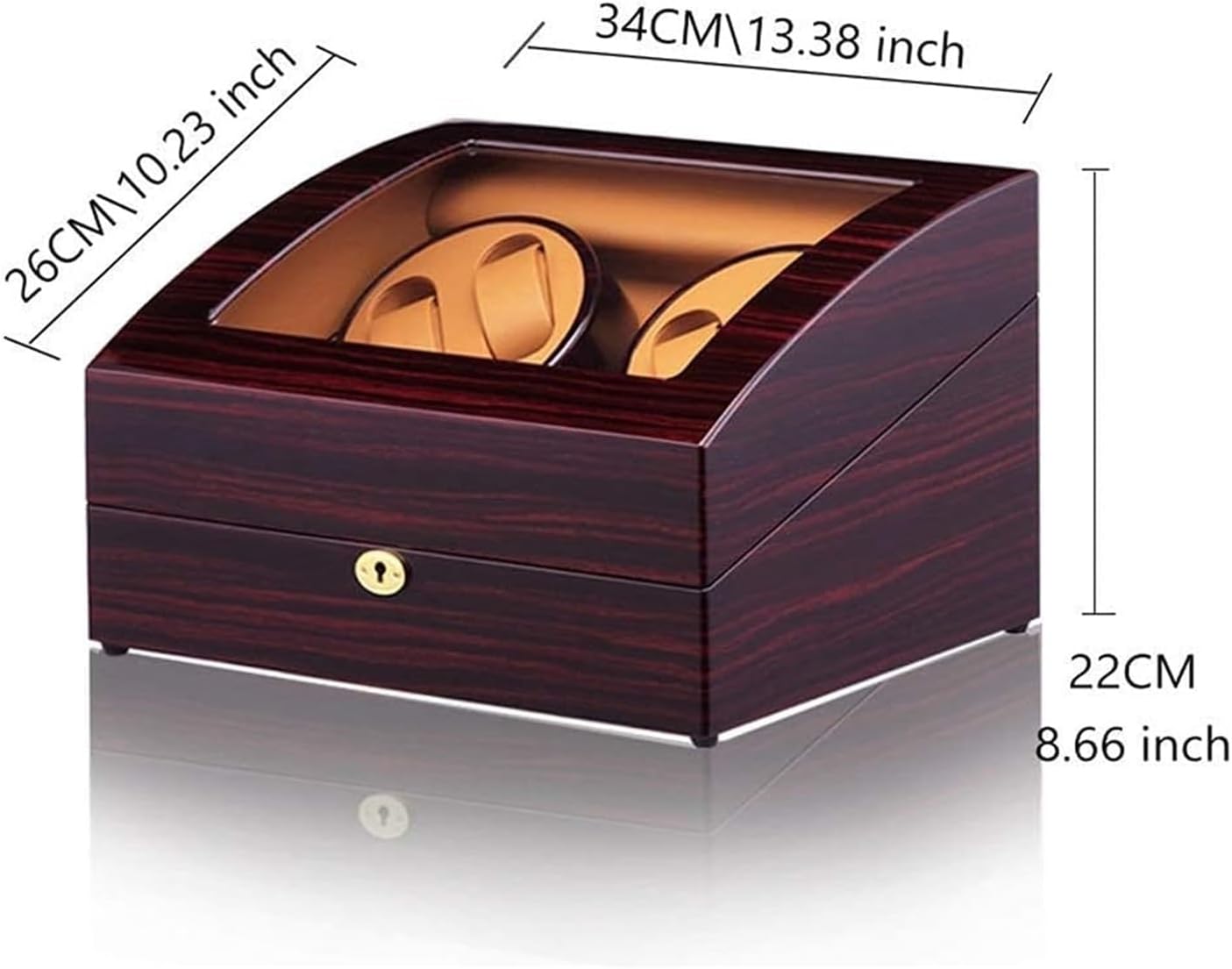 ウォッチワインデ Winder Box Watch Winder Wooden Mute Automatic Double Watc