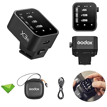 Godox X3 TTLワイヤレスフラッシュトリガー（Sony） Amazon.com : Godox X3-S Touchscreen TTL Wireless Flash