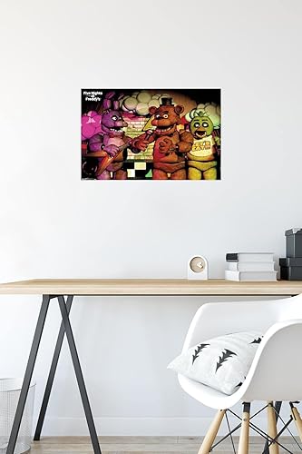 Miniatura 4 de Trends International Five Nights at Freddy's - Póster de pared de banda, 14.725 x 22.375 pulgadas, versión premium sin marco