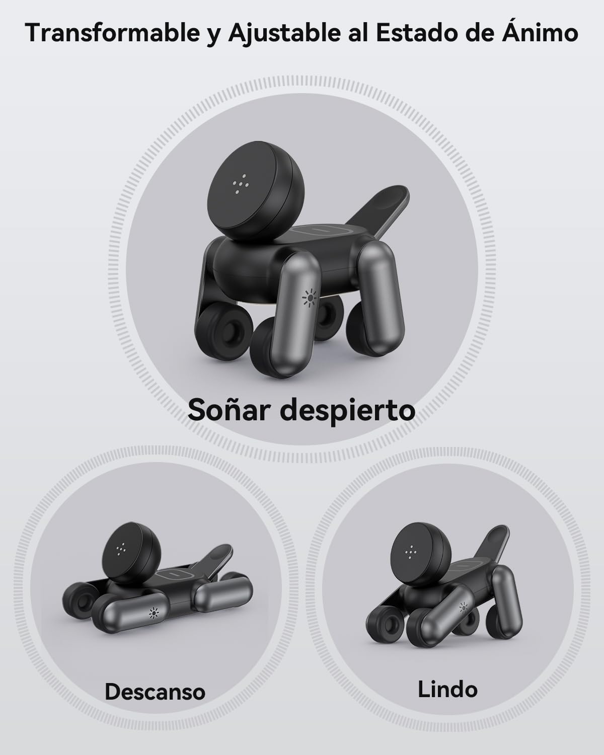 3 en 1 Cargador Inalambrico para MagSafe para Apple iPhone Air/17/16/15/14/13/12 Series, para Apple Watch Series 11/10/9/8/7/6/5/4/3/2/SE/Ultra, para AirPods Estacion de Carga