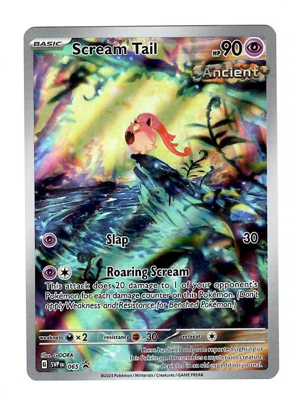 Pokemon - Scream Tail SVP 065 - Paradox Rift - Scarlet Violet