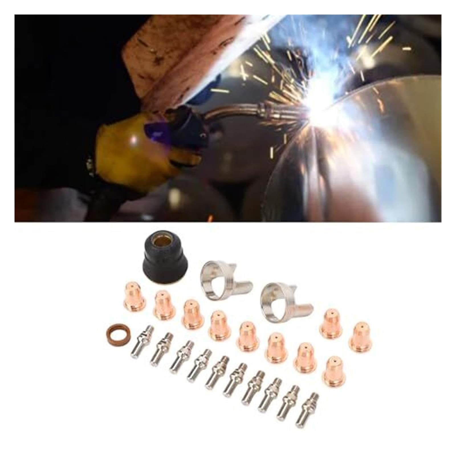 Juego de 24 electrodos de punta cortadora de plasma IPT40