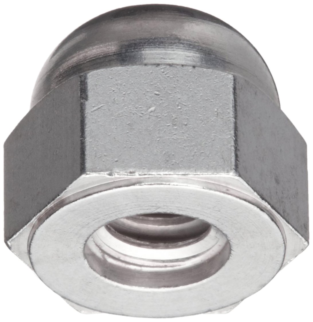 Bright Finish Aluminum Acorn Nut, #8-32 (Pack of 100)