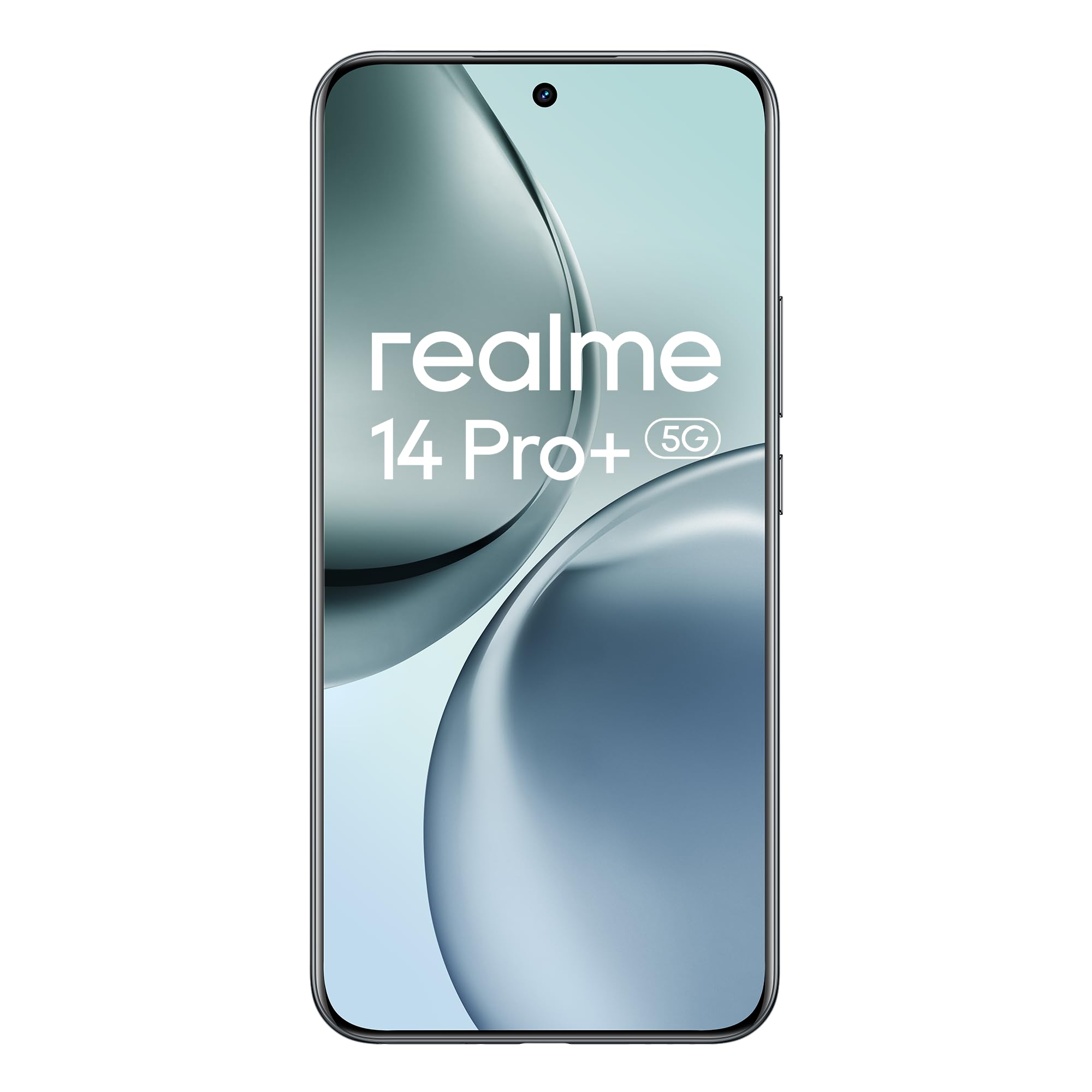 realme 14 Pro+ 5G Smartphone, 8+256GB, Fotocamera Sony IMX896 OIS 50MP, Snapdragon® 7s Gen 3, Display Quad-Curve Senza Cornici, Batteria 5260mAh, Ricarica Rapida 80W SUPERVOOC, Grey