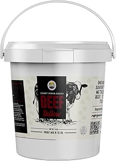 Cornhusker Kitchen Premium Rendered Beef Tallow Tub, 1.5lb