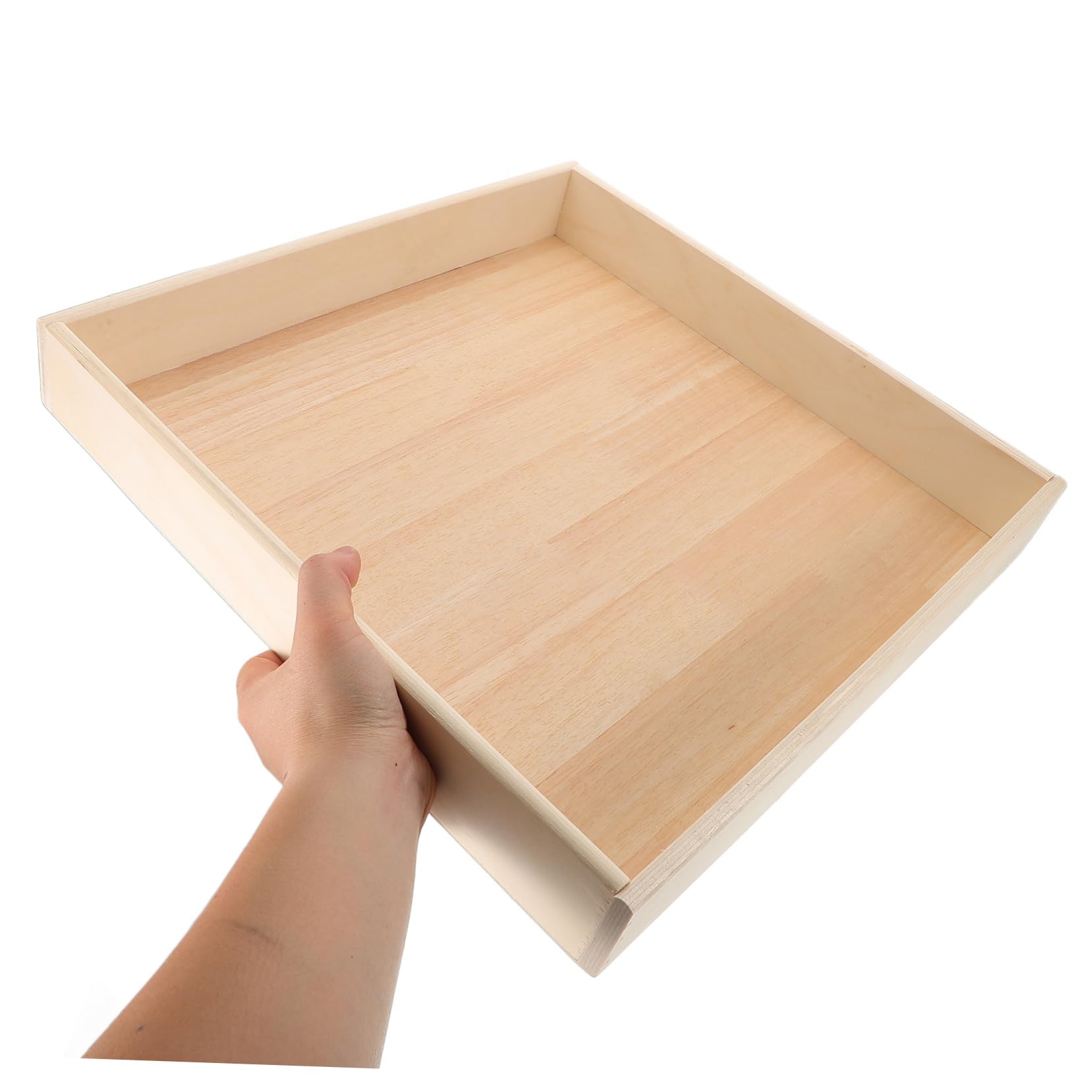 TOYANDONA Sandbox Portatile Legno Per Ragazzo Ragazza Sabbiere Per Attività Indoor e Outdoor Gioco Creativo e Sicuro Design Elegante e Compatto