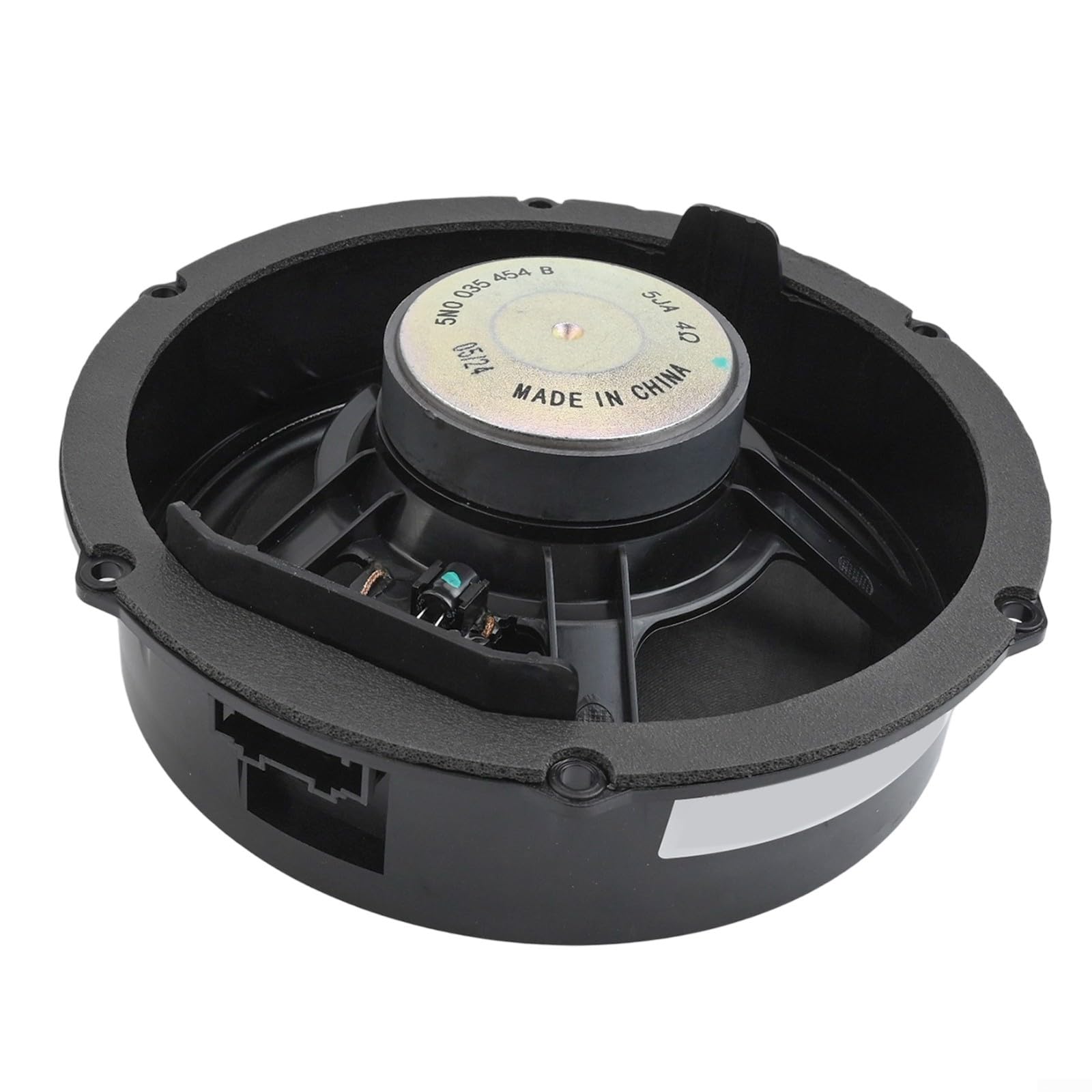 Woofer anteriore posteriore 5N0035454B, 5N0035453C per Tiguan 2009-2016, nero, ABS altoparlante auto parte di ricambio (anteriore)