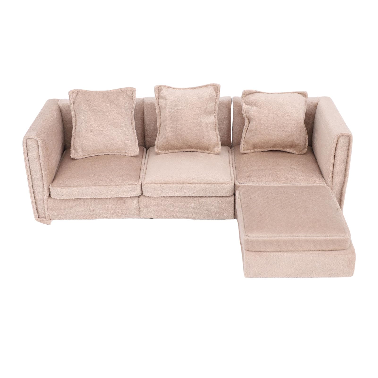 Mingzhe Dollhouse Mini Couch Stylish and Functional 1:12 Scale for Play