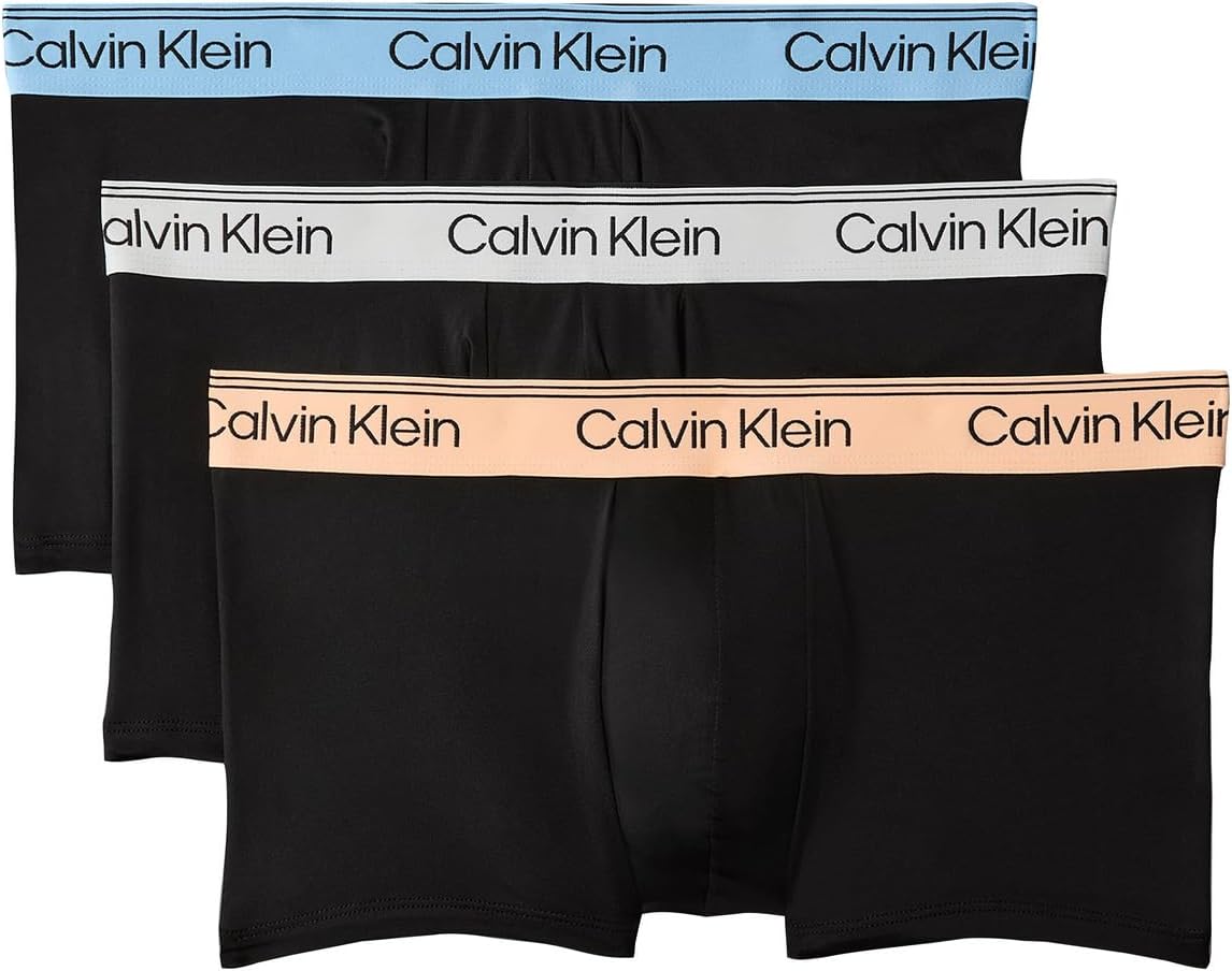 Calvin Klein Men's Micro Stretch 3-pack Low Rise Trunk
