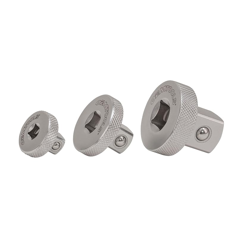 Kit de Adaptadores de Soquete de Perfil Baixo OEMTOOLS 22535 com Encaixes de 12,7 mm, 6,35 mm e 9,525 mm